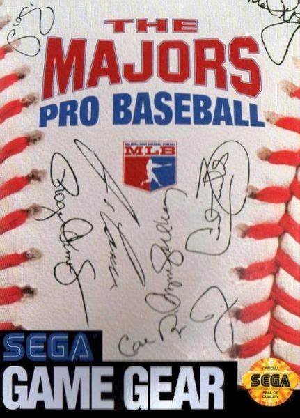 GG: THE MAJORS PRO BASEBALL