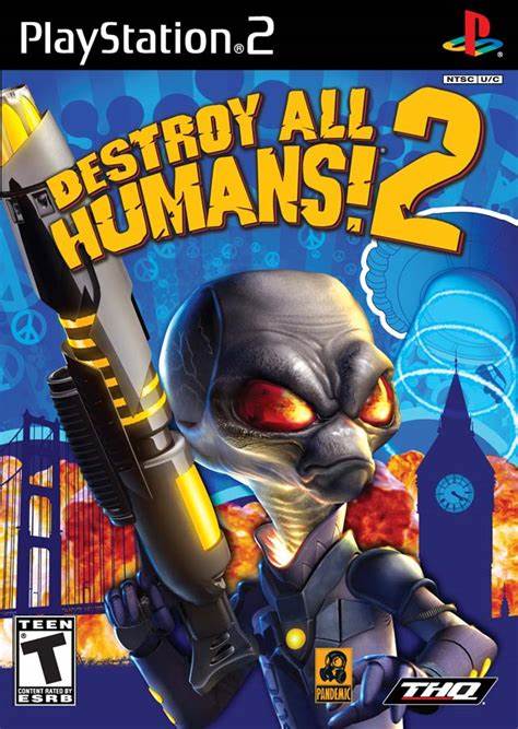 PS2: DESTROY ALL HUMANS 2