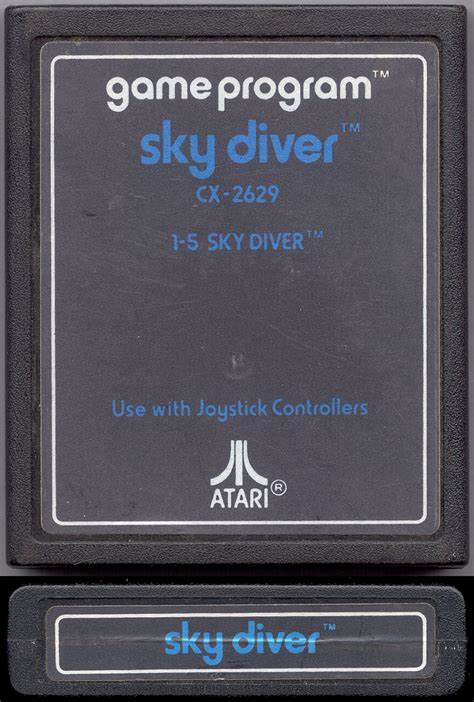 2600: SKY DIVER [TEXT LABEL]