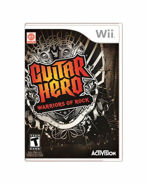 WII: GUITAR HERO WARRIORS OF ROCK