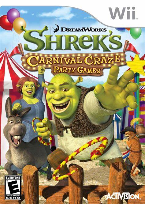 WII: SHREK'S CARNIVAL CRAZE