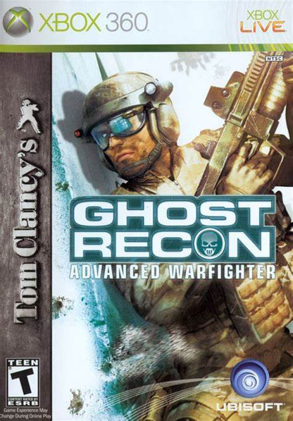 360: GHOST RECON ADV WARFIGHTER GAME AND GUIDE BOOK