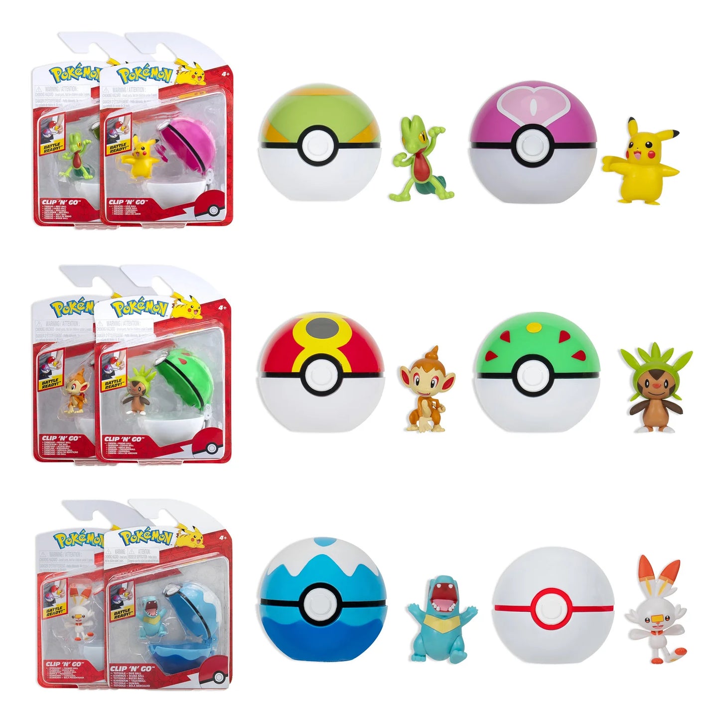 Pokéball Clip 'N' Go Battle Figure