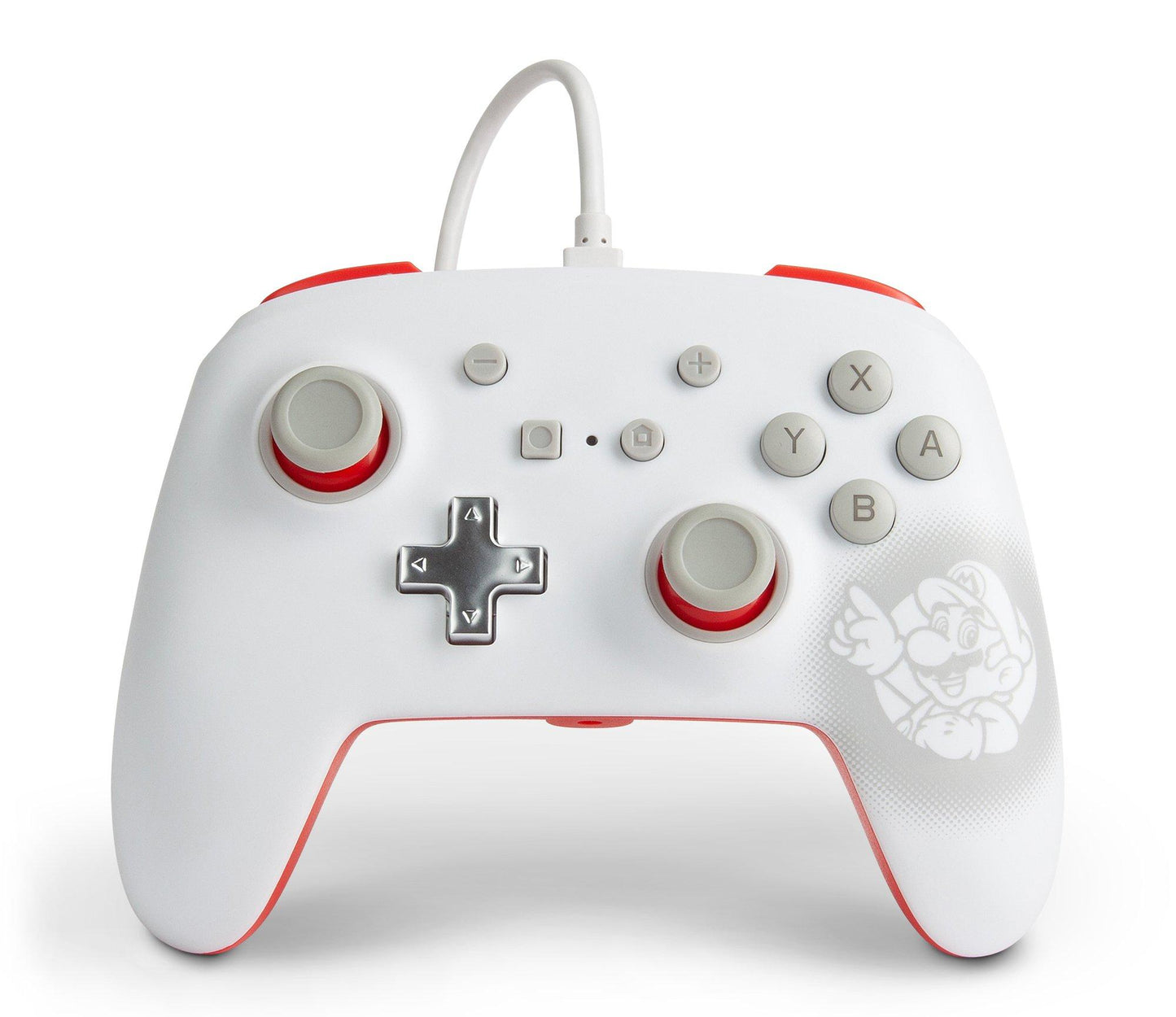 NS: MARIO WHITE WIRED CONTROLLER