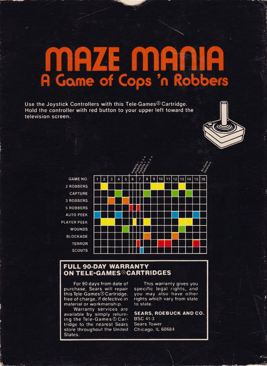 2600: MAZE MANIA