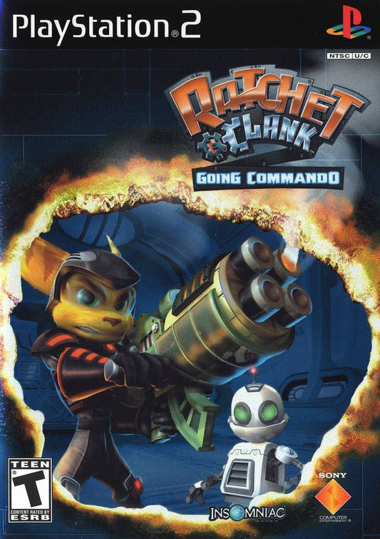 PS2: RATCHET & CLANK GOING COMMANDO