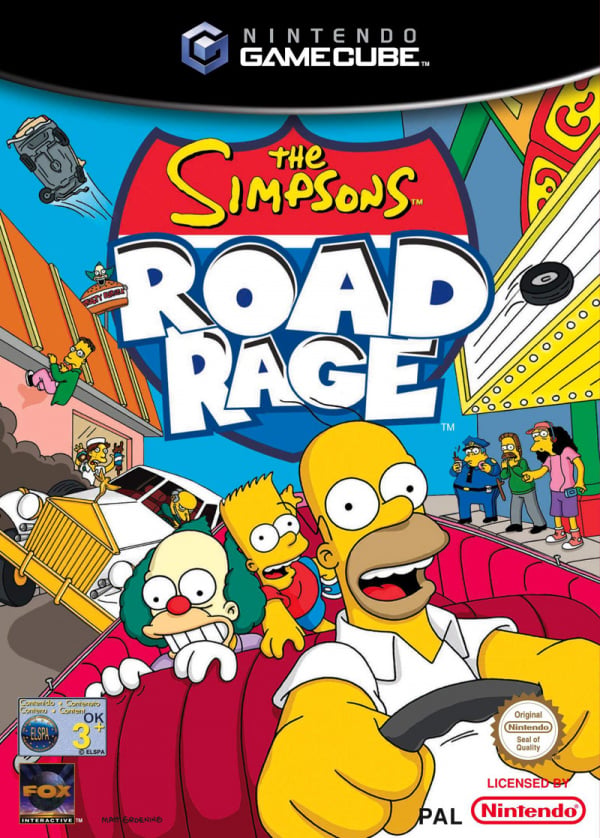 GC: THE SIMPSONS ROAD RAGE