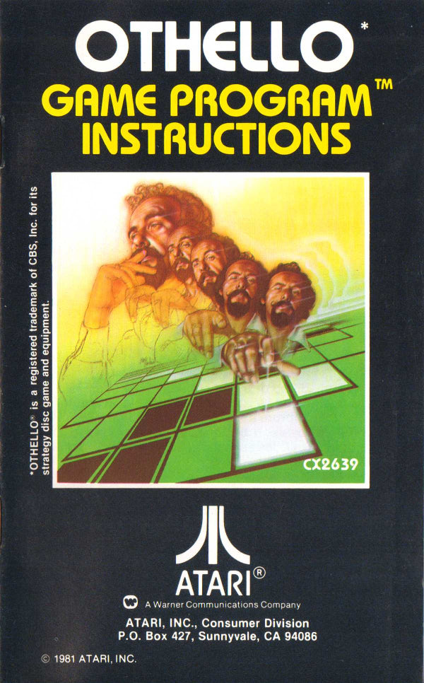 2600: OTHELLO [TELE GAMES]