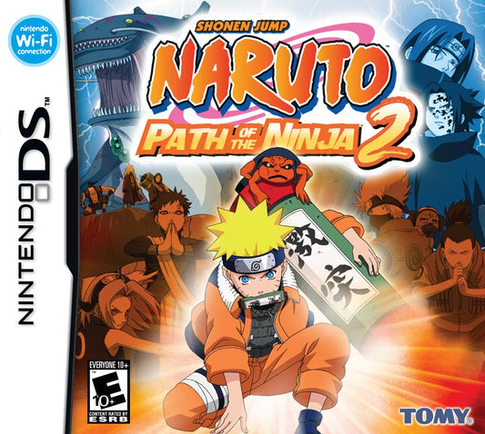 NDS: NARUTO PATH OF THE NINJA 2