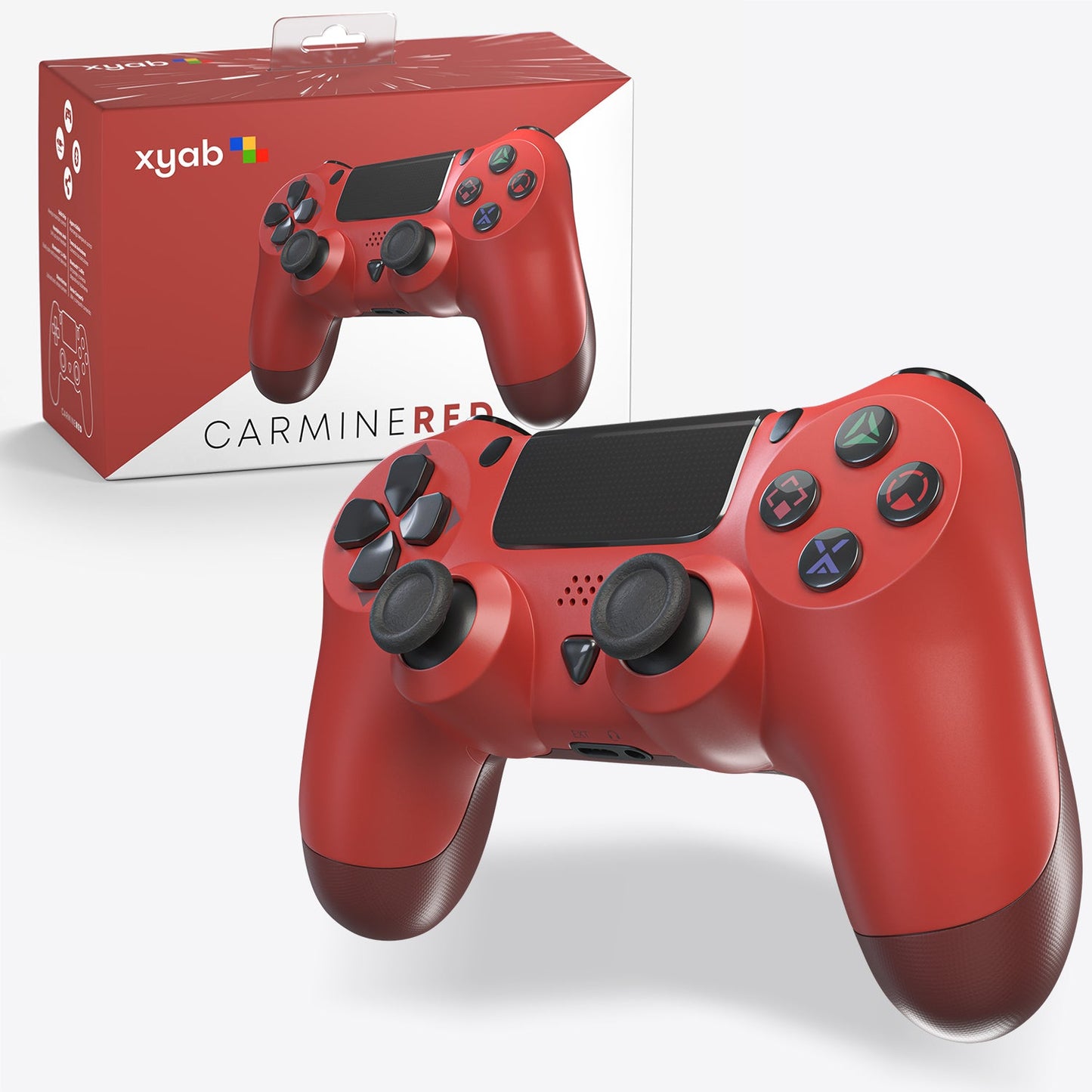 PS4: Wireless Bluetooth Controller - Carmine Red