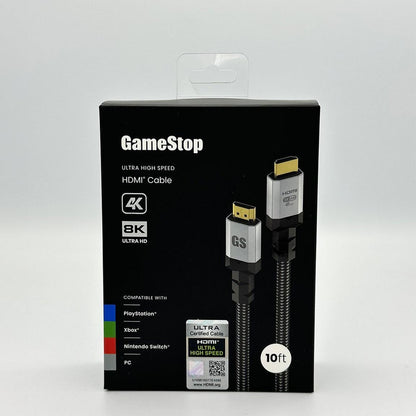 GameStop Ultra High-Speed 8K - HDMI 10ft Cable