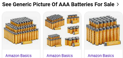 MISC: BATTERIES - ALKALINE - 5-PACK (NEW)