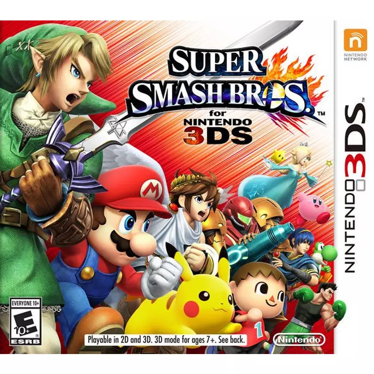 3DS: SUPER SMASH BROS FOR NINTENDO 3DS