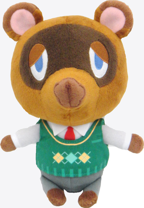 PSH: ANIMAL CROSSING TOM NOOK 7" PLUSH