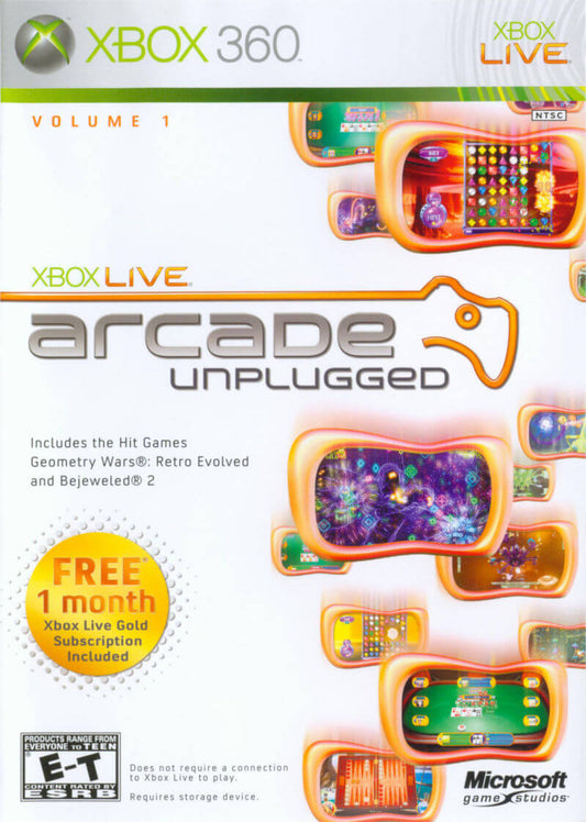 360: XBOX LIVE ARCADE UNPLUGGED VOLUME 1