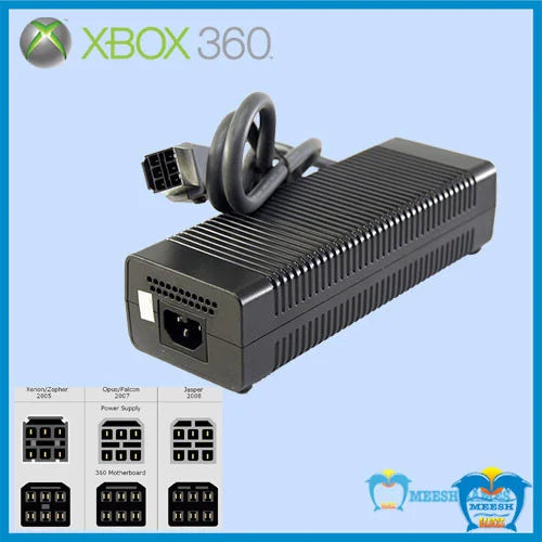 360: XBOX 360 AC POWER BRICK PSU ADAPTER OEM
