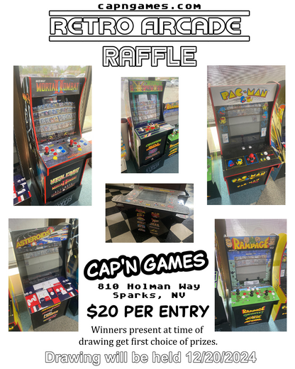 HOLIDAY ARCADE RAFFLE 2024