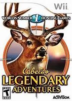 WII: CABELA'S LEGENDARY ADVENTURES