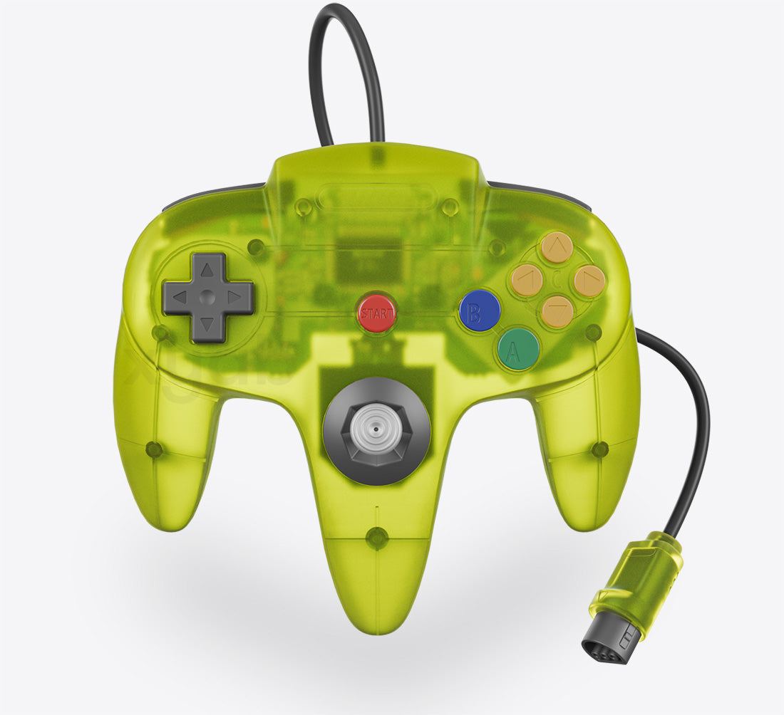 N64: Wired Controller - Extreme Green