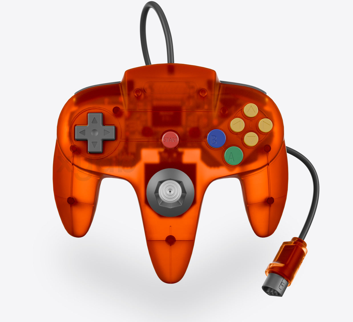 N64: Wired Controller - Fire Orange