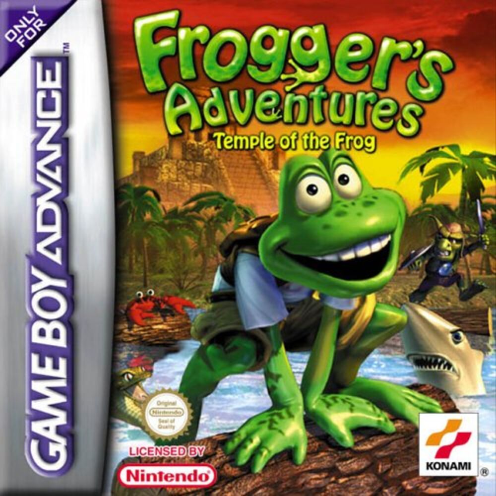 GBA: FROGGERS ADVENTURES TEMPLE OF FROG