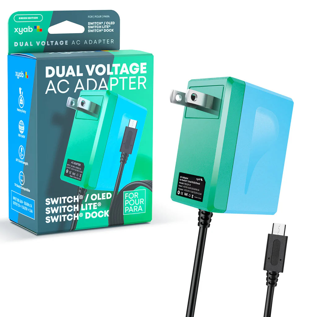 NS: NINTENDO SWITCH DUAL VOLTAGE AC ADAPTER