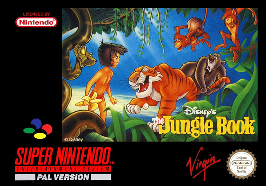 SNES: THE JUNGLE BOOK