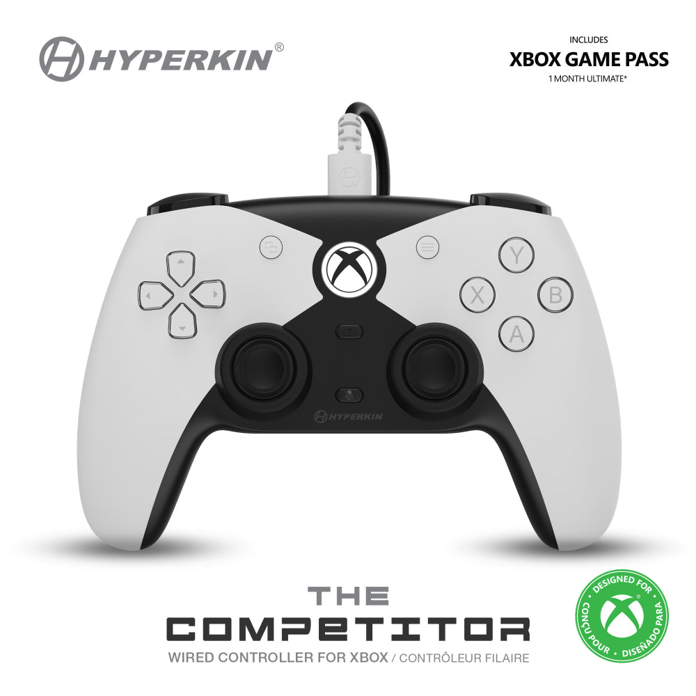 Competitor Wired Controller Officially Licensed by Xbox - Cap'n Games, Inc.
