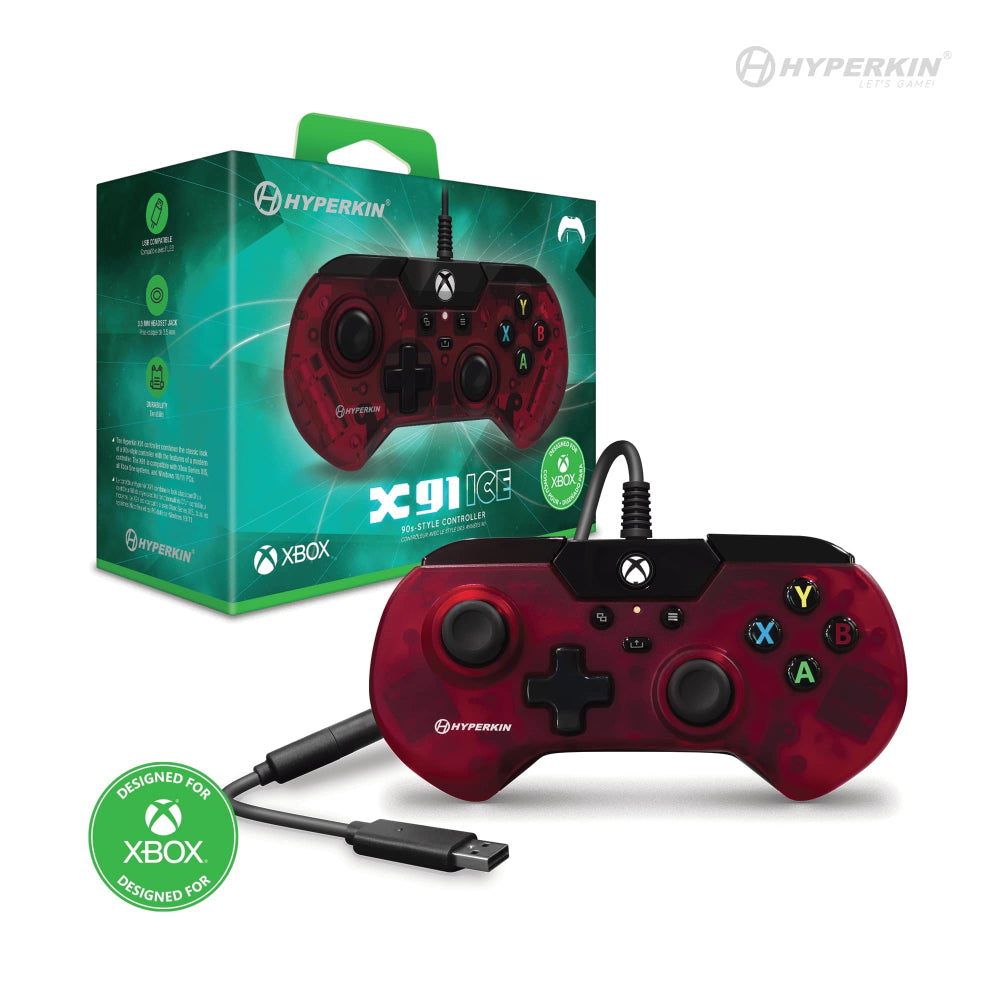 X91 ICE (Red) Controller for the XBOX One Series X/S