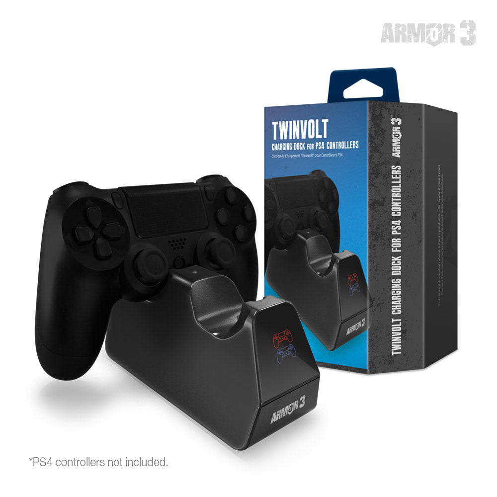 TWINVOLT CHARGING DOCK FOR DUALSHOCK 4 CONTROLLER