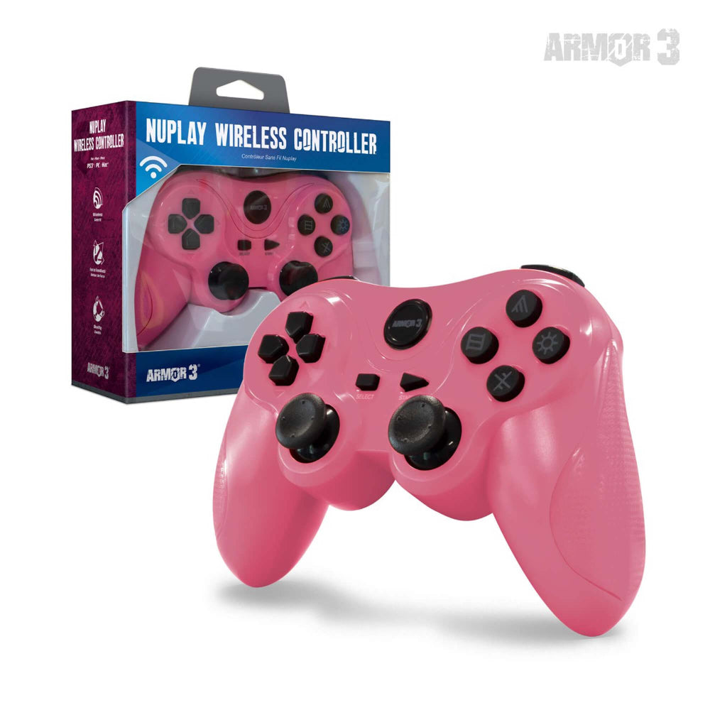 PS3: NU PLAY WIRELESS CONTROLLER -PS3/PC/MAC