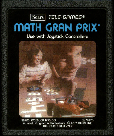 2600: MATH GRAN PRIX [TELE GAMES]