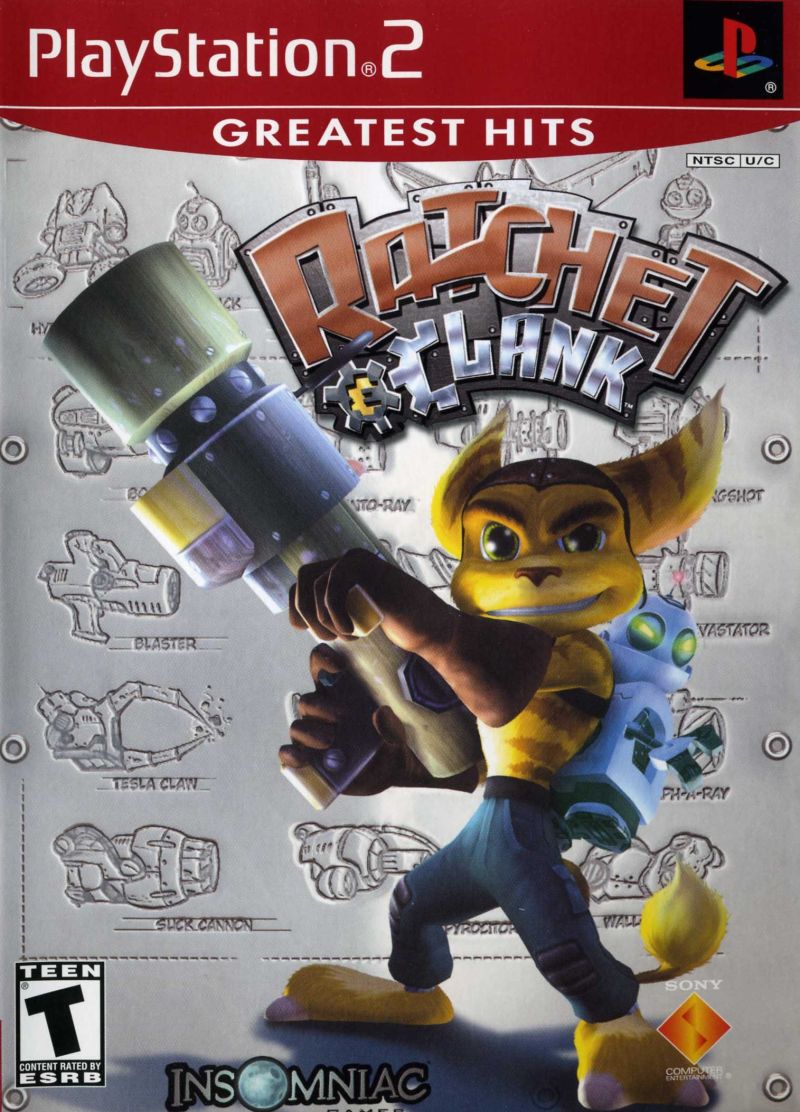 PS2: RATCHET & CLANK [GREATEST HITS]
