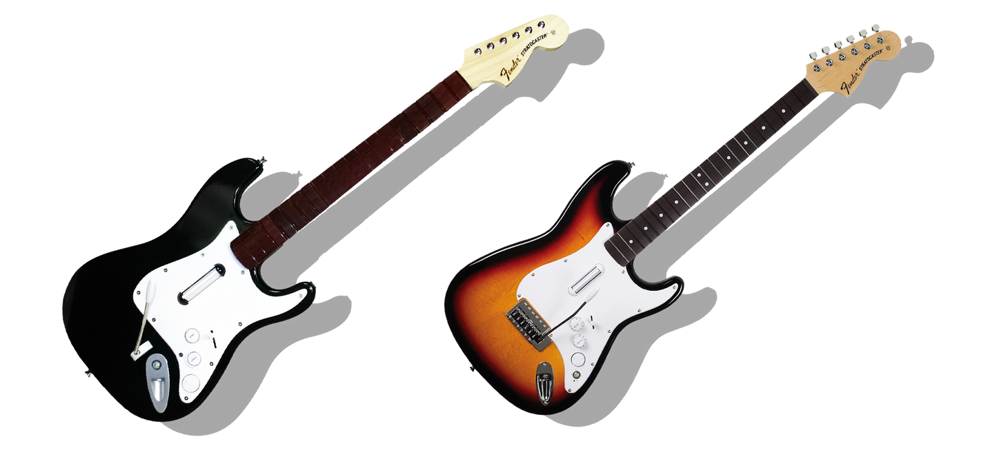 ROCK BAND GUITAR CONTROLLERS