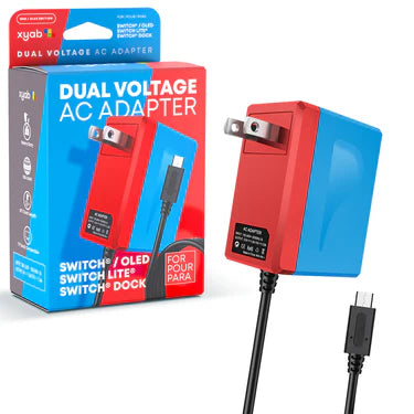 NS: NINTENDO SWITCH DUAL VOLTAGE AC ADAPTER