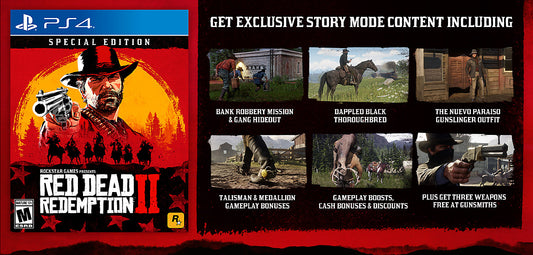 PS4: RED DEAD REDEMPTION 2 [SPECIAL EDITION]