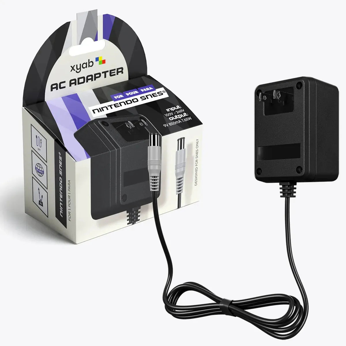 SNES: SUPER NINTENDO AC ADAPTER- XYAB