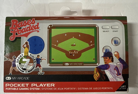 MY ARCADE POCKET PLAYER - BASES LOADED (CIB)