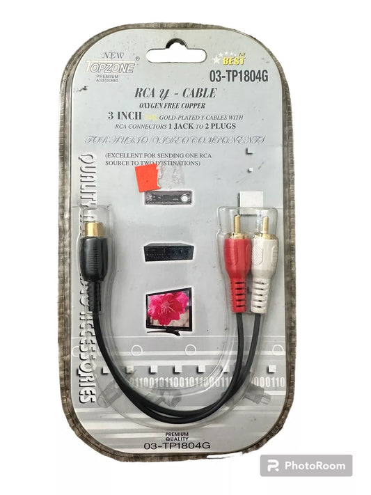 MISC: RCA Y CABLE