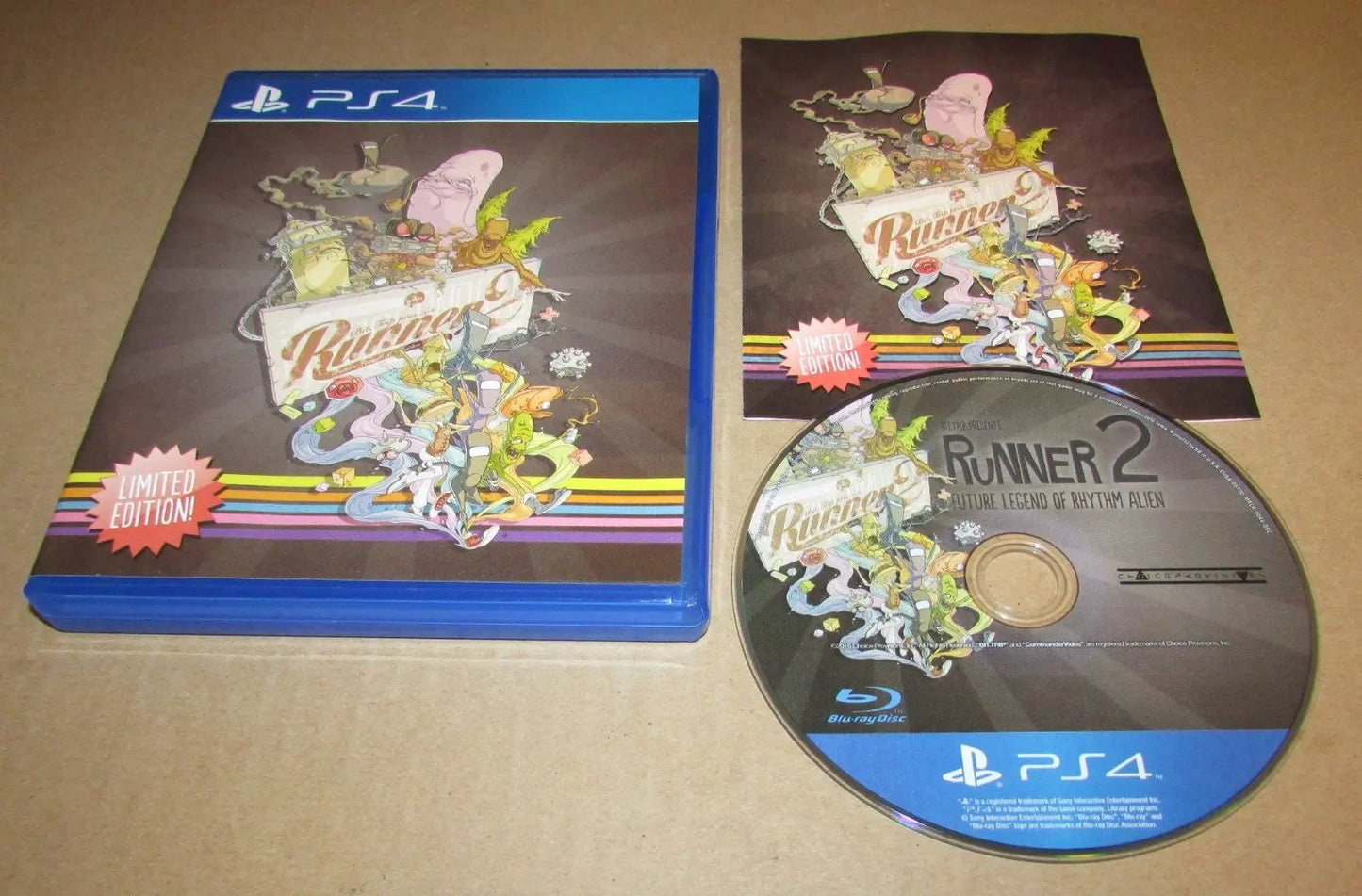 PS4: RUNNER 2: FUTURE LEGEND OF RHYTHM ALIEN [LIMITED EDITION] (PAL IMPORT)