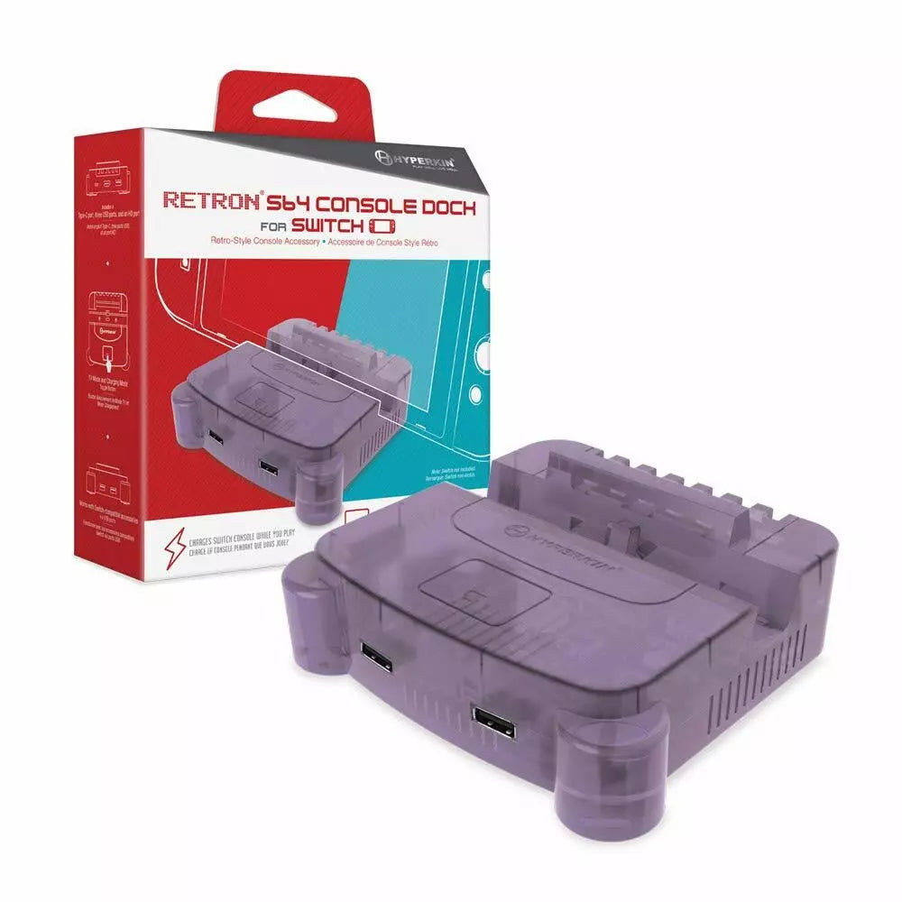 NITENDO SWITCH RETRON S64 CONSOLE DOCK