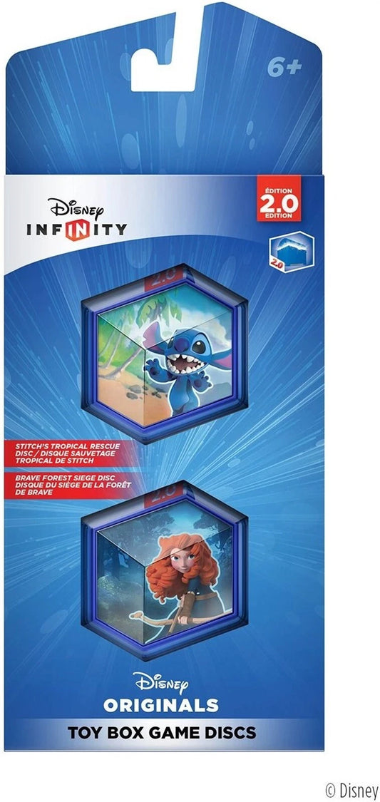 DISNEY INFINITY 2.0 DISNEY ORIGINALS TOY BOX GAME DISCS - Cap'n Games, Inc.