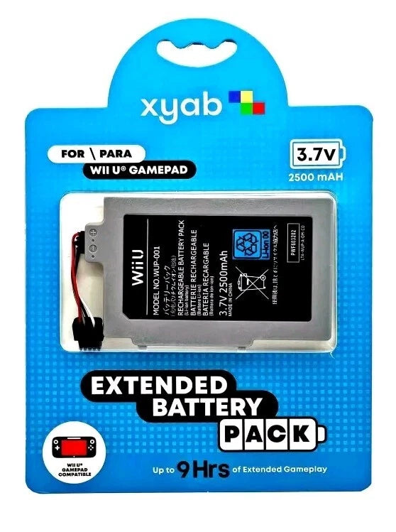 WIIU: GAMEPAD RECHARGABLE REPLACEMENT BATTERY