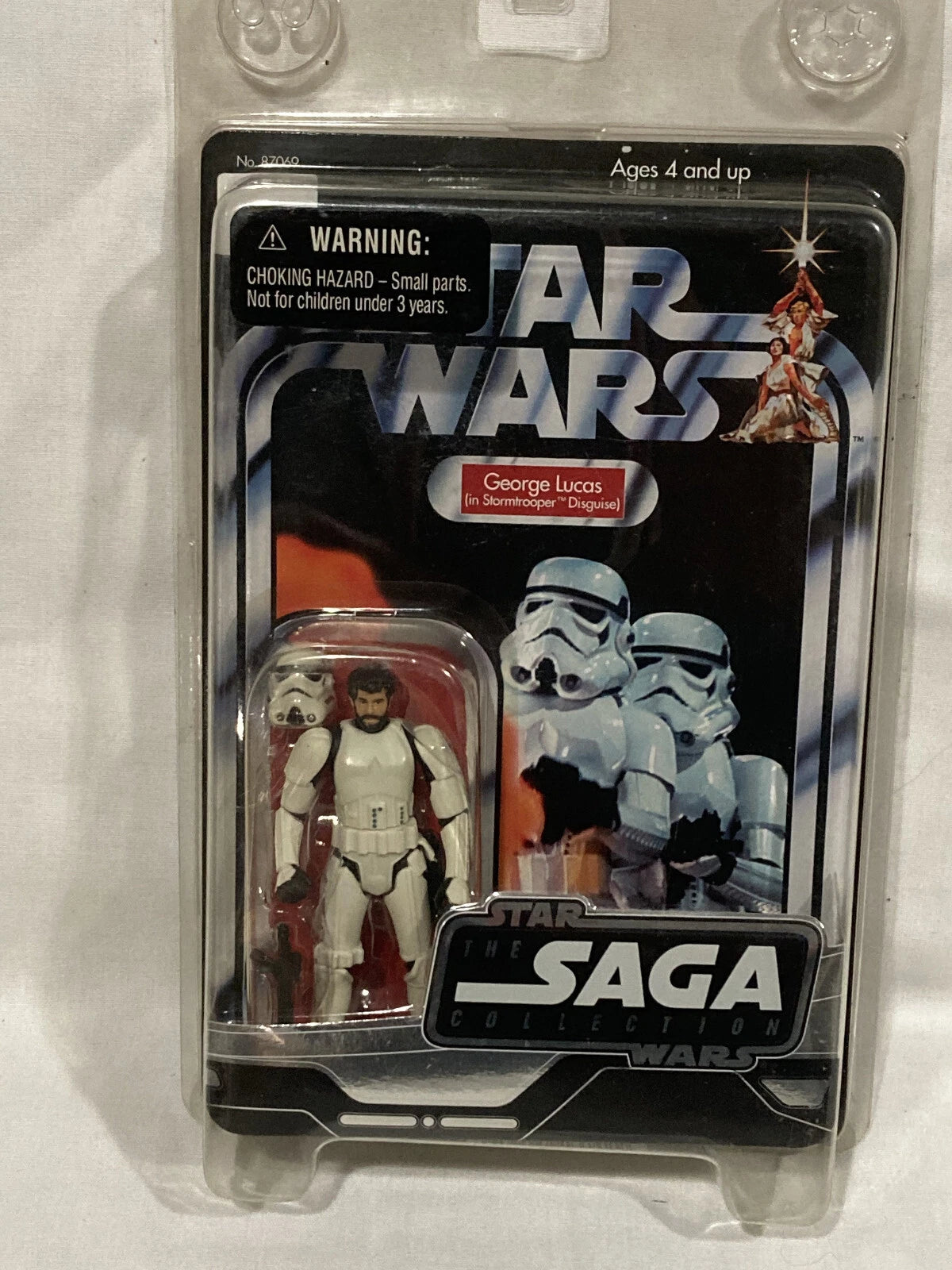 FIG: STAR WARS GEORGE LUCAS IN STORMTROOPER DISGUISE