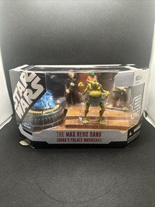 FIG: STAR WARS 2007 REBO BAND JABBA'S PALACE MUSICIANS FIGURES