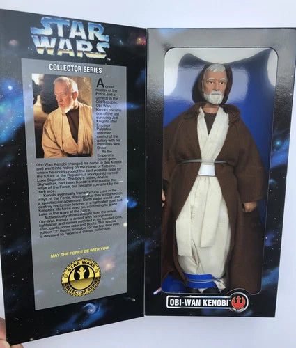 FIG: STAR WARS COLLECTION 1996 OBI WAN KENOBI 12" FIGURE