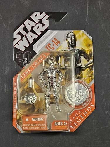 FIG: STAR WARS 30TH ANNIVERSARY BASIC FIGURES W/ SILVER COIN ACTION FIGURE