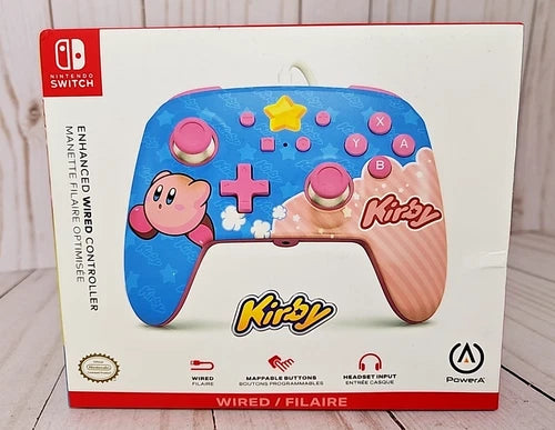 NS: POWERA CONTROLLER KIRBY WIRED