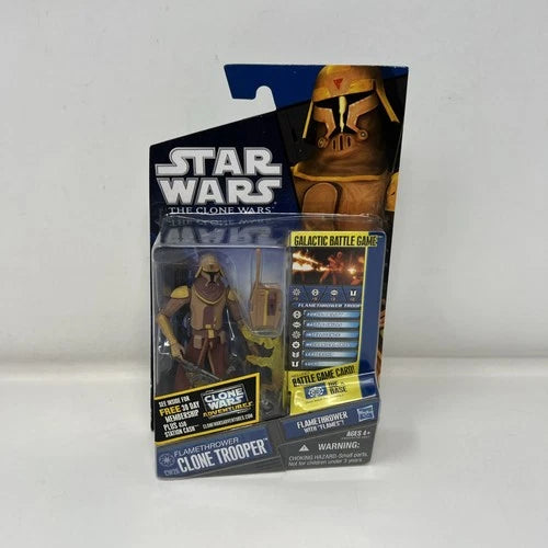 FIG: STAR WARS CLONE WARS FLAMETHROWER CLONE TROOPER