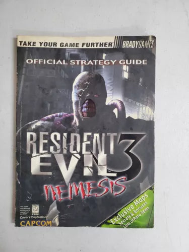 GD: RESIDENT EVIL 3 NEMESIS BRADY GAMES STRATEGY GUIDE - Cap'n Games, Inc.